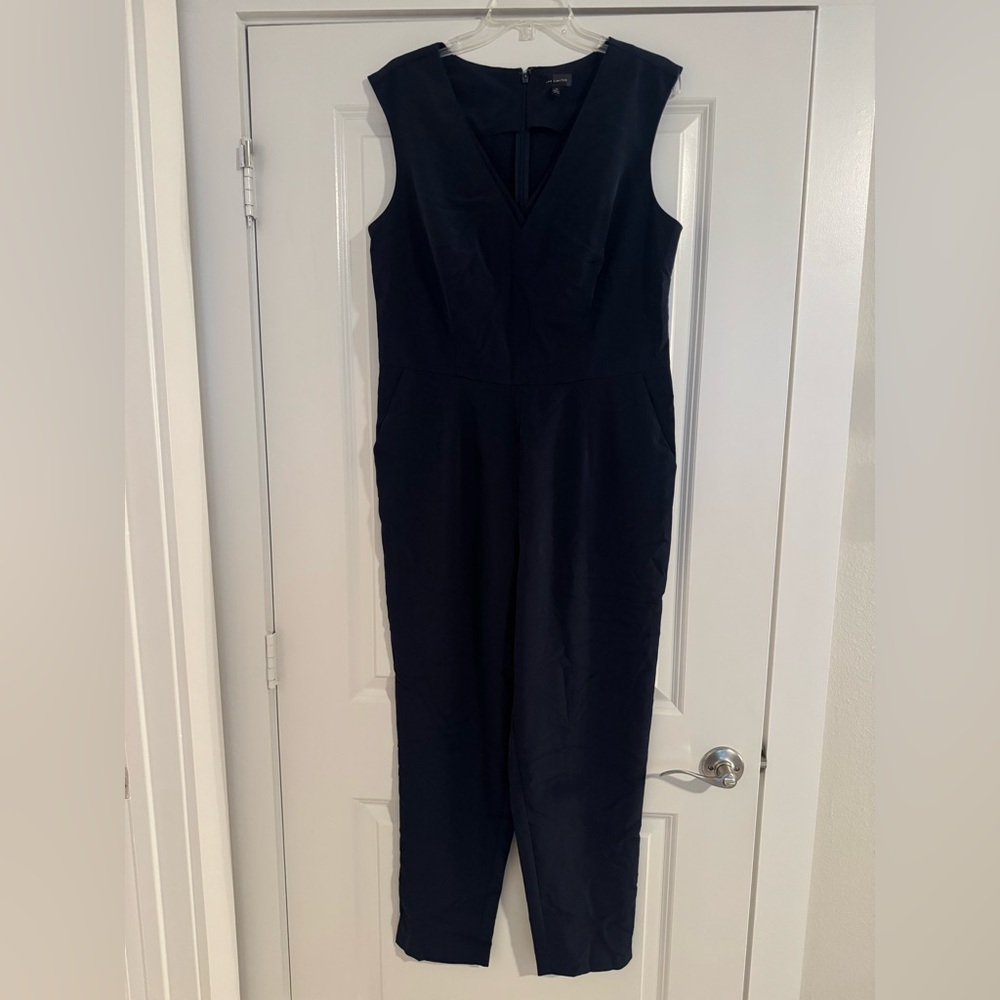 The Limited Navy Jumpsuit